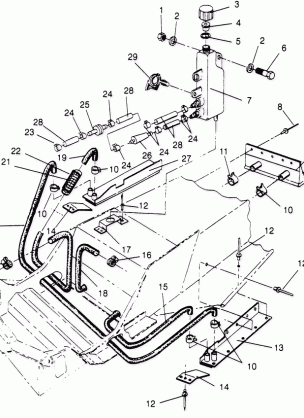 COOLING SYSTEM 440 0962760 (4931743174B006)