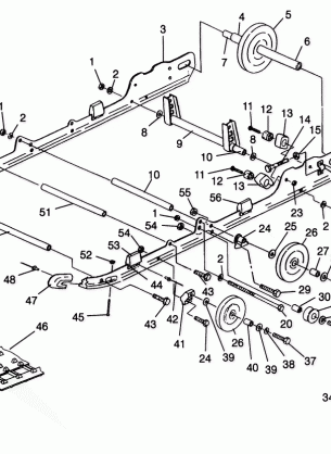 SUSPENSION 500 CARB 0962764 (4931873187B013)