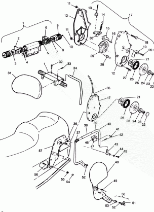 BACKREST XLT TOURING 0963357 and EUROPEAN XLT TOURING E963357 (4931923192A007)