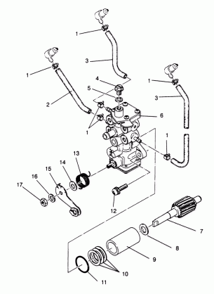 OIL PUMP XLT TOURING  0963357 and EUROPEAN XLT TOURING  E963357 (4931923192C013)