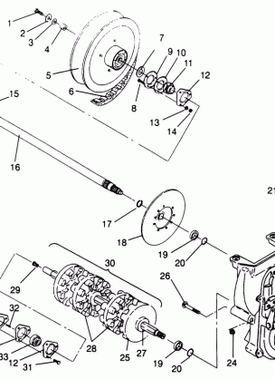 DRIVE TRAIN XLT TOURING 0963357 and EUROPEAN XLT TOURING E963357 (4931923192B010)