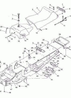 TUNNEL and SEAT LITE 0963433 EURO LITE E963433 and LITE DELUXE 0963431 (4931663166A005)