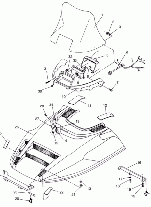 HOOD LITE 0963433 EURO LITE E963433 and LITE DELUXE 0963431 (4931663166A009)