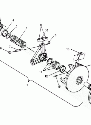 DRIVE CLUTCH SPORT 0960443 SPORT TOURING 0960243  and EUROPEAN SPORT TOURI (4932223222C005)