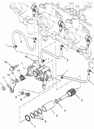 OIL PUMP 600 XCR SP 0965677 and EUROPEAN 600 XCR SP E965677 (4932063206C014)