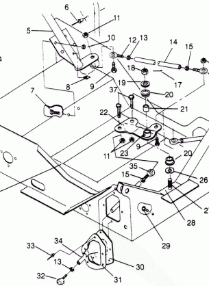 STEERING 600 XCR SP 0965677 and EUROPEAN 600 XCR SP E965677 (4932063206B007)