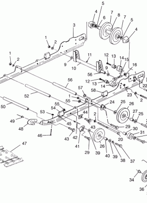 SUSPENSION 600 XCR SP 0965677 and EUROPEAN 600 XCR SP E965677 (4932063206B011)