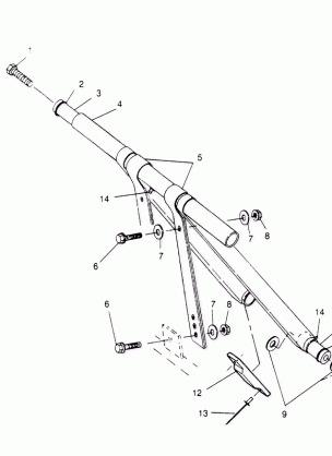 FRONT TORQUE ARM XLT SP 0966676 and  EUROPEAN XLT SP E966676 (4931703170B012)