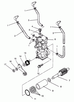 OIL PUMP XLT 0966756 (4933823382C011)