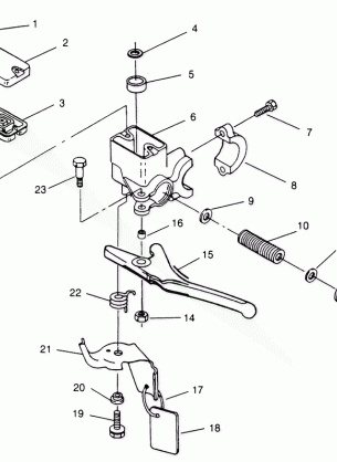 MASTER CYLINDER RXL 0966768 (4932033203A014)