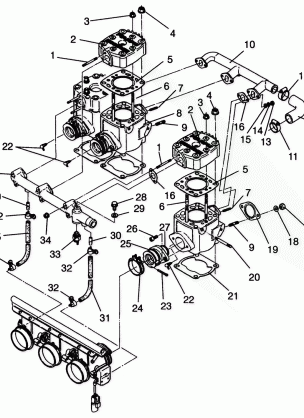 CYLINDER  RXL 0966768 (4932033203C007)