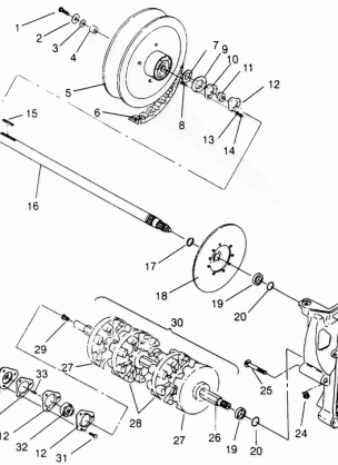 DRIVE TRAIN  RXL 0966768 (4932033203B008)