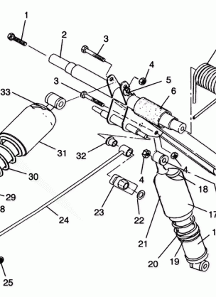 REAR TORQUE ARM RXL 0966768 (4932033203B012)