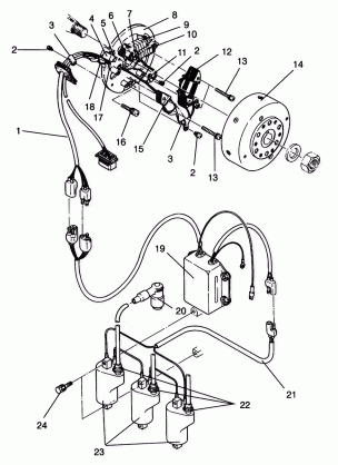 MAGNETO  RXL 0966768 (4932033203C012)