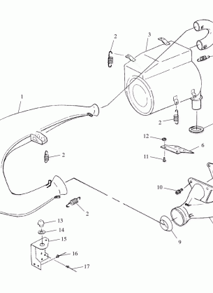 EXHAUST SYSTEM - 0971758 (4941984198c004)