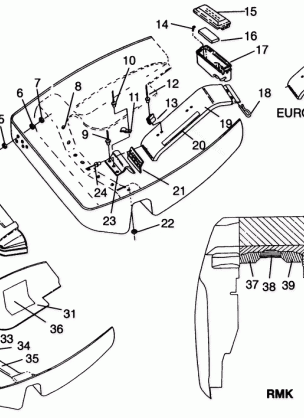 NOSEPAN XLT RMK 0960956 XLT SKS 0960556 and EUROPEAN XLT SKS E960556 (4931813181A009)