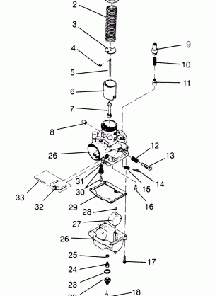 CARBURETOR XLT RMK 0960956 XLT SKS 0960556 and EUROPEAN XLT SKS E960556 (4931813181C012)