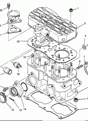 CYLINDER WIDETRAK LX 0962064 and EUROPEAN WIDETRAK LX E962064 (4931643164C009)