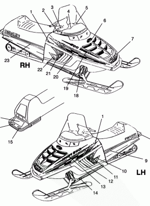 DECALS 500 CARB 0962764 500 CARB SKS 0962564 EUROPEAN 500 CARB SKS E96256 (4931873187A012)