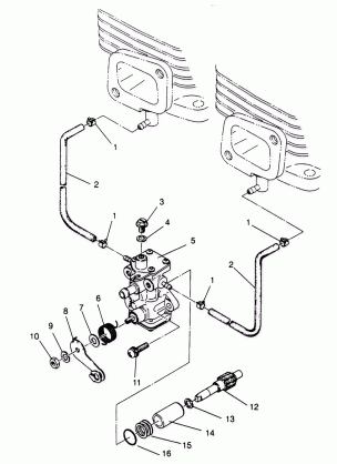 OIL PUMP LITE GT 0963133 and EUROPEAN LITE GT E963133 (4933083308C007)