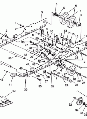 SUSPENSION Storm SKS 0965582 Euro Storm SKS E965582 and Storm RMK 0965982 (4931593159B013)