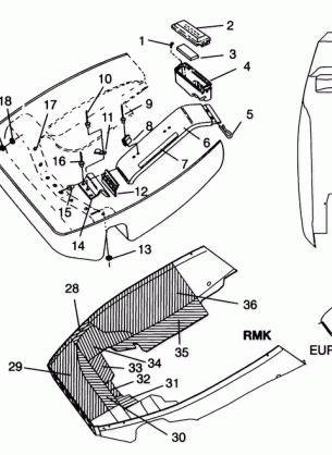 NOSEPAN ULTRA SKS 0960578  EUROPEAN ULTRA SKS E960578  and ULTRA RMK 0960 (4931683168A009)