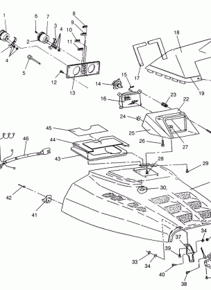 HOOD ASSEMBLY - 0951660 (4929112911A010)