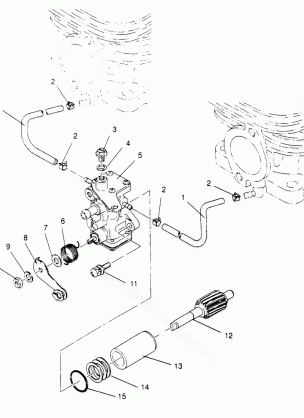 OIL PUMP ASSEMBLY WIDETRAK GT 0952061 and  EUROPEAN WIDETRAK GT E952061 (4928962896C014)