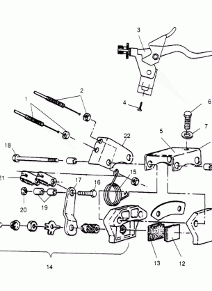 BRAKE ASSEMBLY EUROPEAN WIDETRAK GT E952061 (4928962896B014)