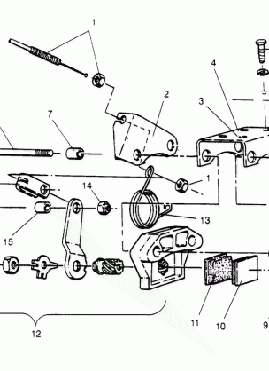 BRAKE ASSEMBLY WIDETRAK LX 0952064 (4928942894B006)