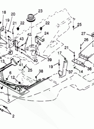 NOSEPAN ASSEMBLY  TRAIL 0952761 TRAIL DELUXE 0952262   and EUROPEAN TRAIL (4928862886A013)