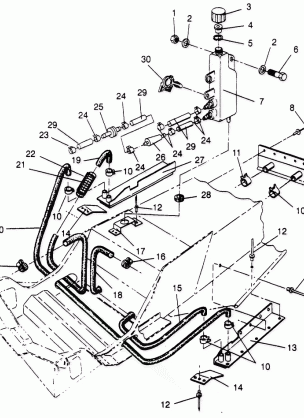 COOLING SYSTEM  500 EFI 0952774 EFI SKS 0952574   EFI SKS PT 0952974 and (4929052905B010)