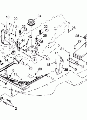 NOSEPAN ASSEMBLY 500 CARB 0952764 (4929192919A009)