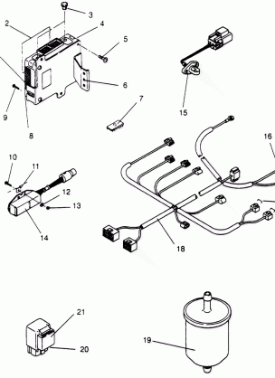 EFI PARTS  500 EFI 0952774 EFI SKS 0952574   EFI SKS PT 0952974 and EURO (4929052905D005)