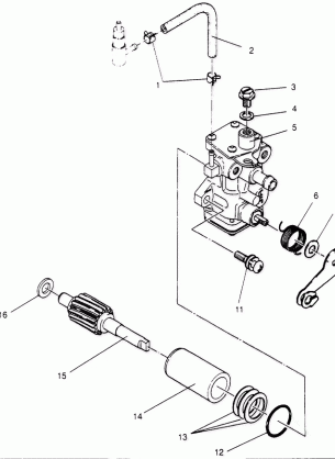 OIL PUMP ASSEMBLY STARLITE 0953427 (4928902890D004)