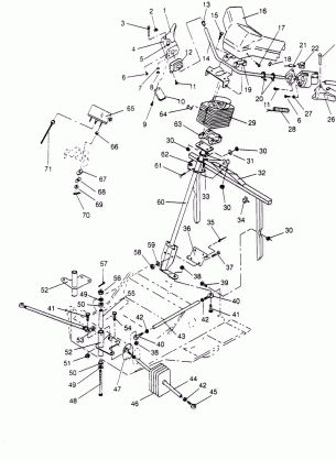 STEERING ASSEMBLY LITE 0953433 STARLITE 0953427  and LITE DELUXE 0953431 (4928902890B004)