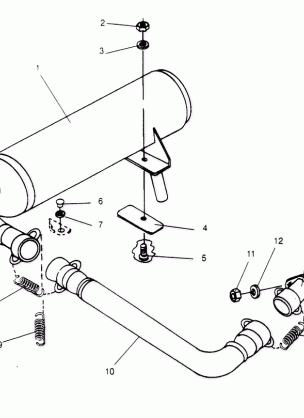 EXHAUST SYSTEM STARLITE 0953427 (4928902890C004)