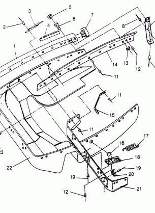 NOSEPAN ASSEMBLY XLT 0950756 XLT SKS 0950556  XLT SKS EURO E950556 & XLT (4928842884A010)