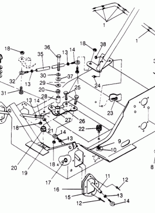 STEERING ASSEMBLY Storm 0950782 Storm SKS 0950582  Euro Storm E950782 Eu (4929012901B006)