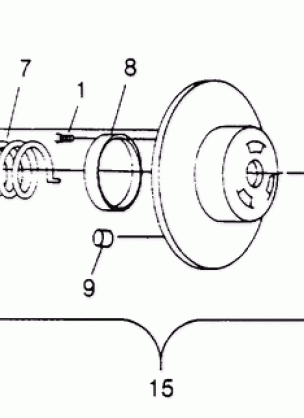 DRIVEN CLUTCH WIDETRAK LX 0952064 and  EUROPEAN WIDETRAK LX E952064 (4928942894C002)