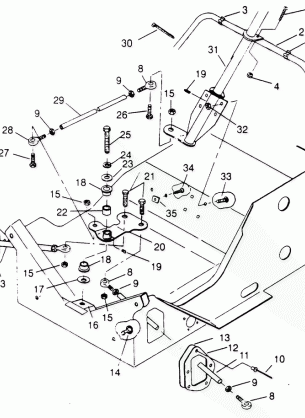 STEERING ASSEMBLY WIDETRAK LX 0952064 and  EUROPEAN WIDETRAK LX E952064 (4928942894B005)