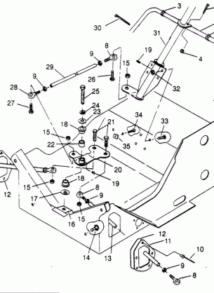 STEERING ASSEMBLY 440 0952760 440 SKS 0952560  and EUROPEAN 440 SKS E9525 (4929032903B004)