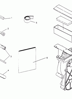 TOOL KIT 440 0952760 440 SKS 0952560  and EUROPEAN 440 SKS E952560 (4929032903C006)