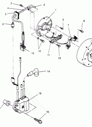 MAGNETO ASSEMBLY 440 0952760 440 SKS 0952560  and EUROPEAN 440 SKS E95256 (4929032903C014)