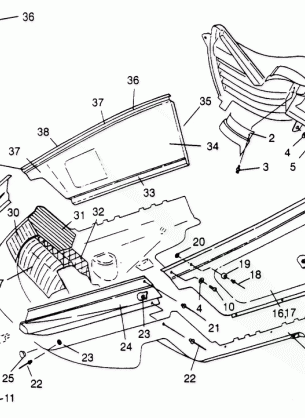 NOSEPAN ASSEMBLY 440 0952760 440 SKS 0952560  and EUROPEAN 440 SKS E95256 (4929032903A010)