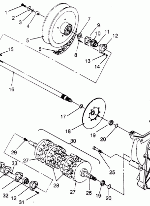 DRIVE TRAIN ASSEMBLY XLT 0950756 XLT SKS 0950556  XLT SKS EURO E950556 & (4928842884B011)