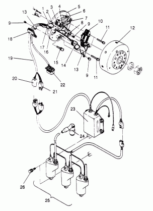 MAGNETO ASSEMBLY RXL TOURING 0950869 (4928982898D002)