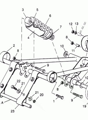 FRONT TORQUE ARM ASSEMBLY XLT 0950756 XLT SKS 0950556  XLT SKS EURO E9505 (4928842884C001)