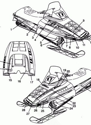 DECALS SPORT 0940443 and SPORT SKS 0940243 (4925052505009A)