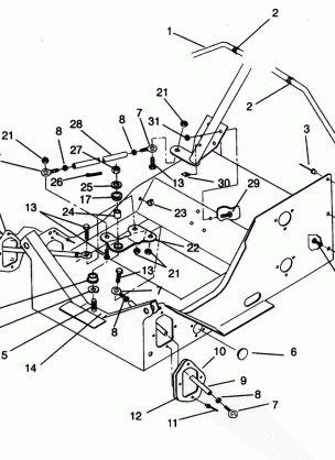 STEERING ASSEMBLY SPORT 0940443 and SPORT SKS 0940243 (4925052505014A)